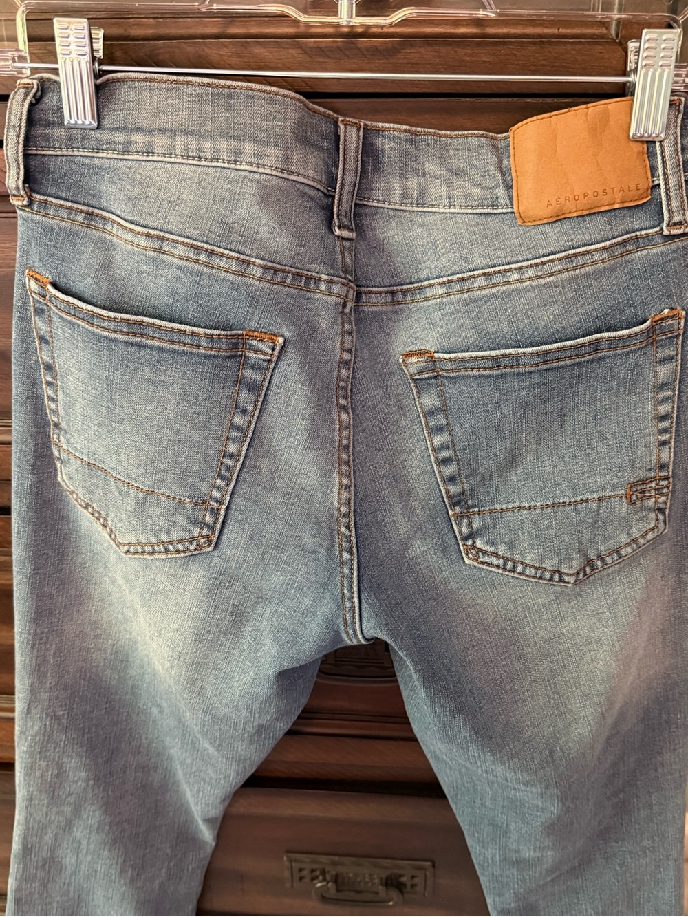 Aeropostale Classic Slim Distressed women’s  Jeans - size 28x30 - Picture 6 of 10